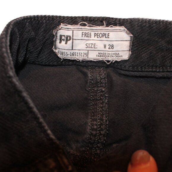 Free People Women's Jeans Size 28 – Boho Style with a Flattering Fit - Picture 5 of 7